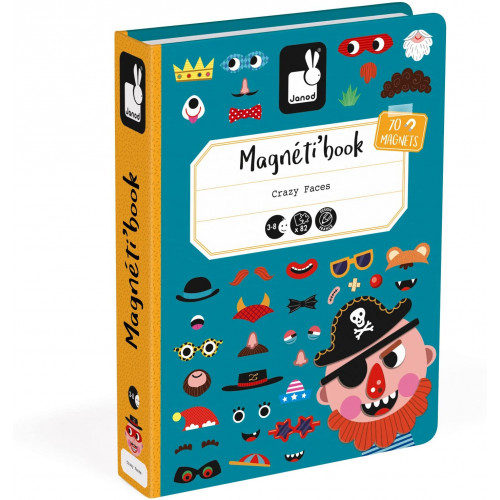 Magnetibook Crazy Face Boy
