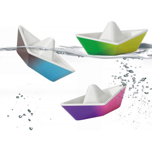 Colour Changing Origami Boats
