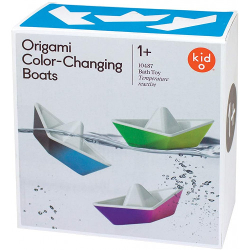 Colour Changing Origami Boats