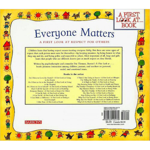 Everyone Matters: A First Look at Respect for Others