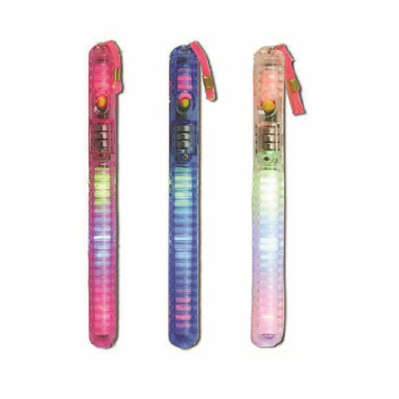 Flashing Lights Saber Stick 8"