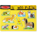 Pets Sound Puzzle (8 Pieces) - Melissa & Doug