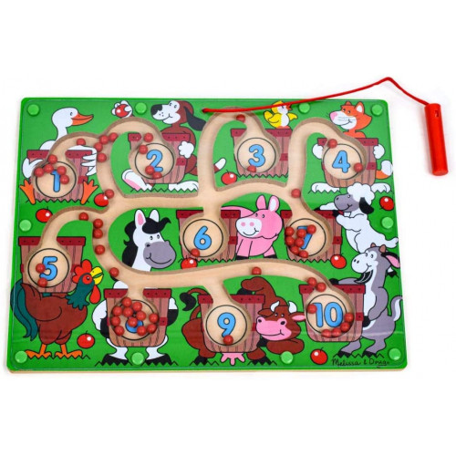 Magnetic Number Maze -Melissa & Doug