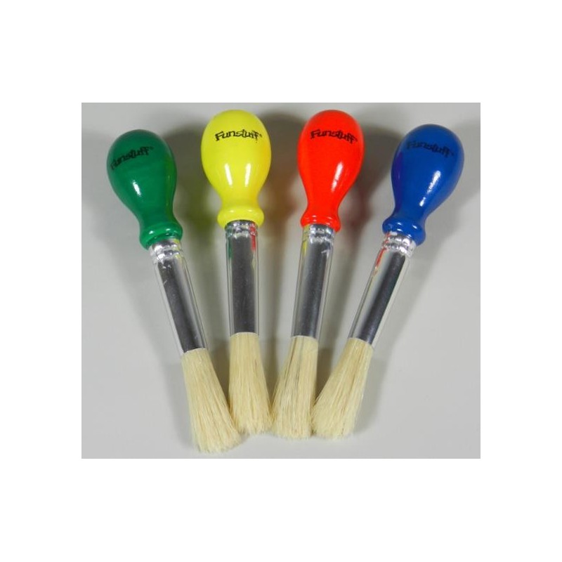 Funstuff®  Brushes "Easy Hold" (4)
