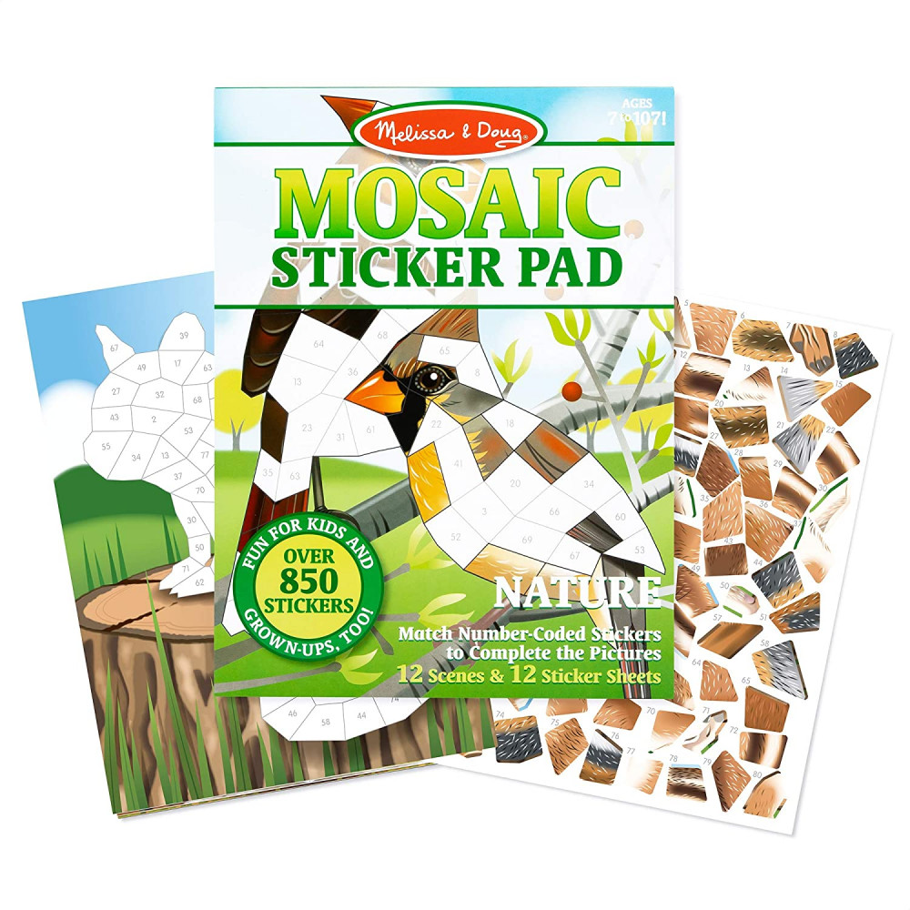 Mosaic Sticker Pad (Nature) Melissa & Doug