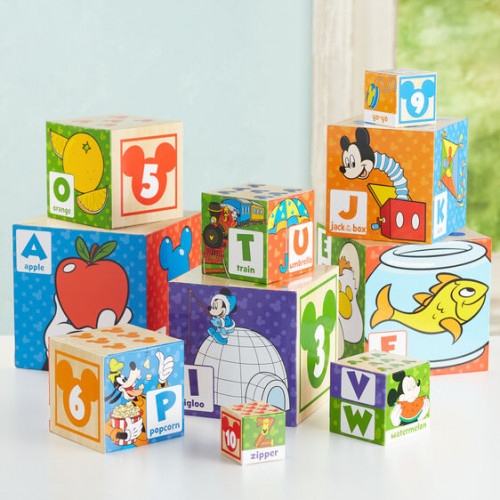 Nesting & Stacking Blocks - Mickey Mouse ABC-123
