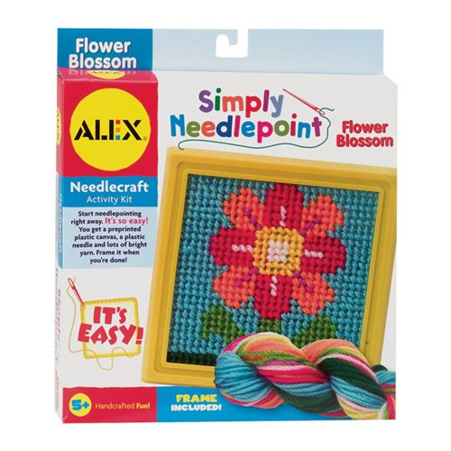 Simply Needlepoint Kit-Flower Blossom