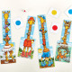 Giraffes in Scarves counting & Matching Game - Orchard Toys
