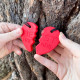 ARK’s Best Friends Split Heart Chewelry Set
