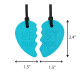 ARK’s Best Friends Split Heart Chewelry Set