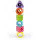 I Wood Shapes & Sounds 6-Block Puzzle (Janod))