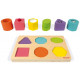I Wood Shapes & Sounds 6-Block Puzzle (Janod))