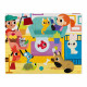 Janods-Tactile Puzzle - Forest Pets 20pcs