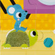 Janods-Tactile Puzzle - Forest Pets 20pcs