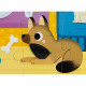 Janods-Tactile Puzzle - Forest Pets 20pcs
