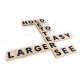 Big Letter BANANAGRAMS
