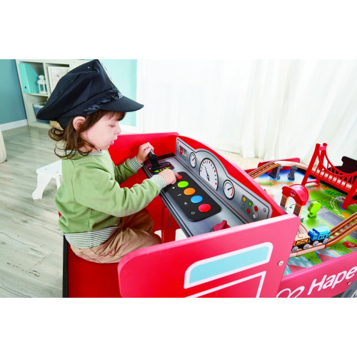 Tidy Up Train and Railway Set - Hape