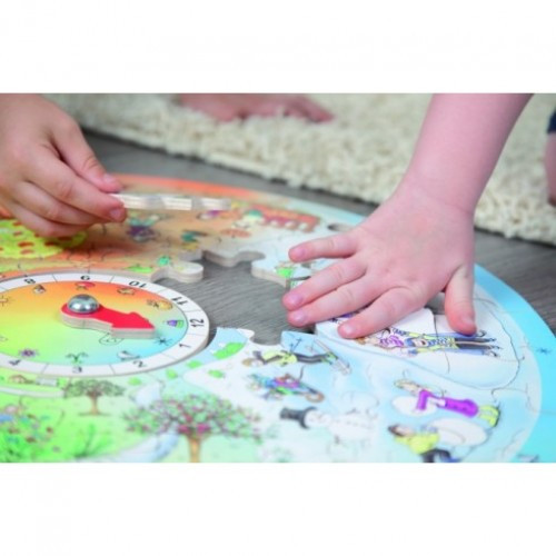 XXL Learning "4 Seasons" Jigsaw Puzzle - Beleduc