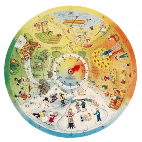XXL Learning "4 Seasons" Jigsaw Puzzle - Beleduc