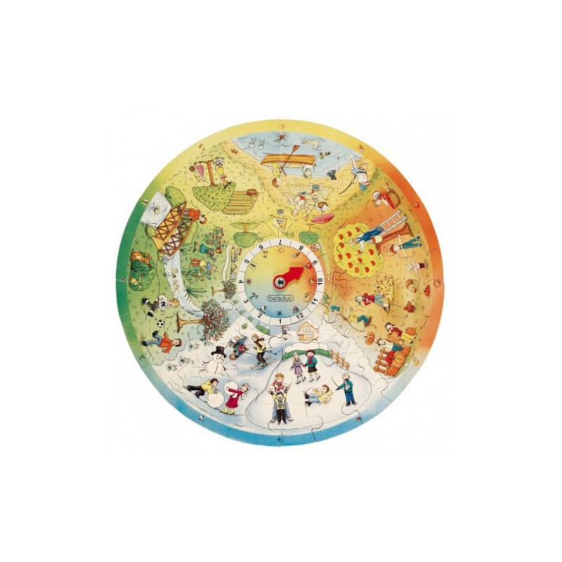 XXL Learning "4 Seasons" Jigsaw Puzzle - Beleduc