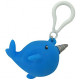 Narwhal Squish-N-Poo Keychain