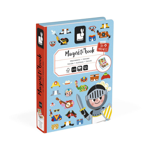 Magnetibook - Boy Costumes - Janod