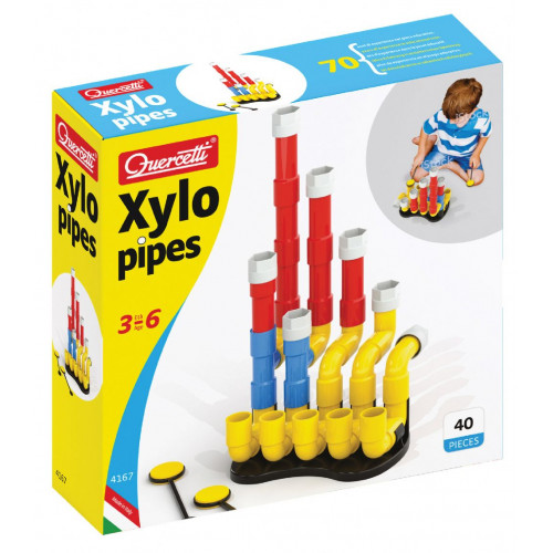Xilopipes Multi (40 Pieces) - Quercetti