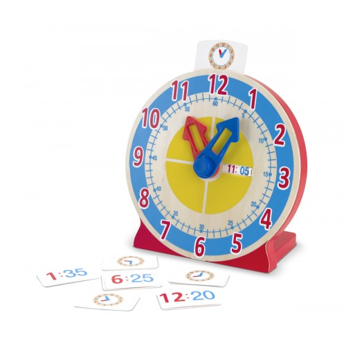 Turn &amp; Tell Wooden Clock
