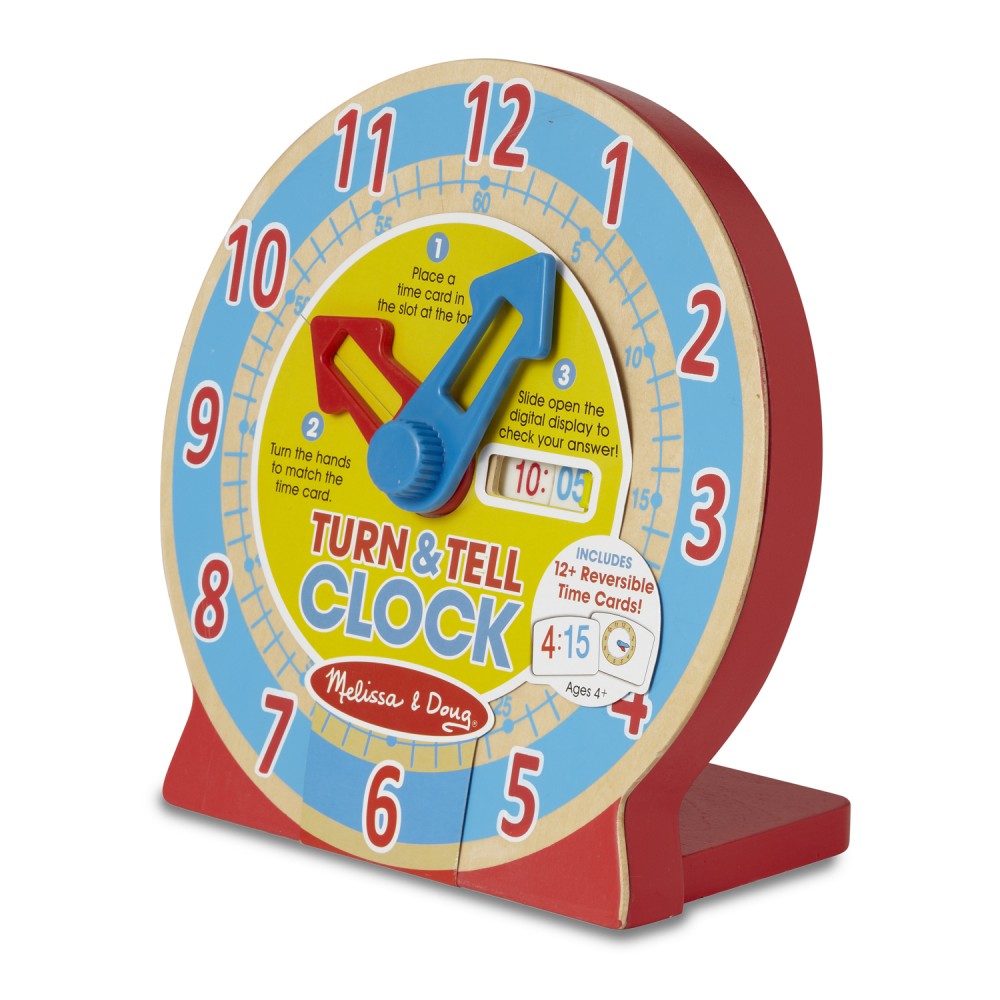 melissa & doug clock puzzle