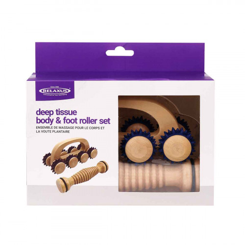 Deep Tissue Body & Foot Roller Set