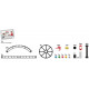 Skyrail Roller Coaster - Quercetti (94 pce)