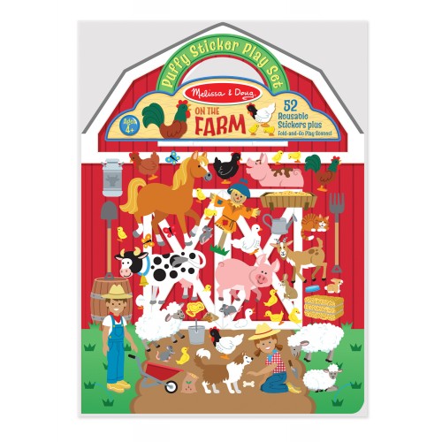 Puffy Sticker Play Set - On the Farm
