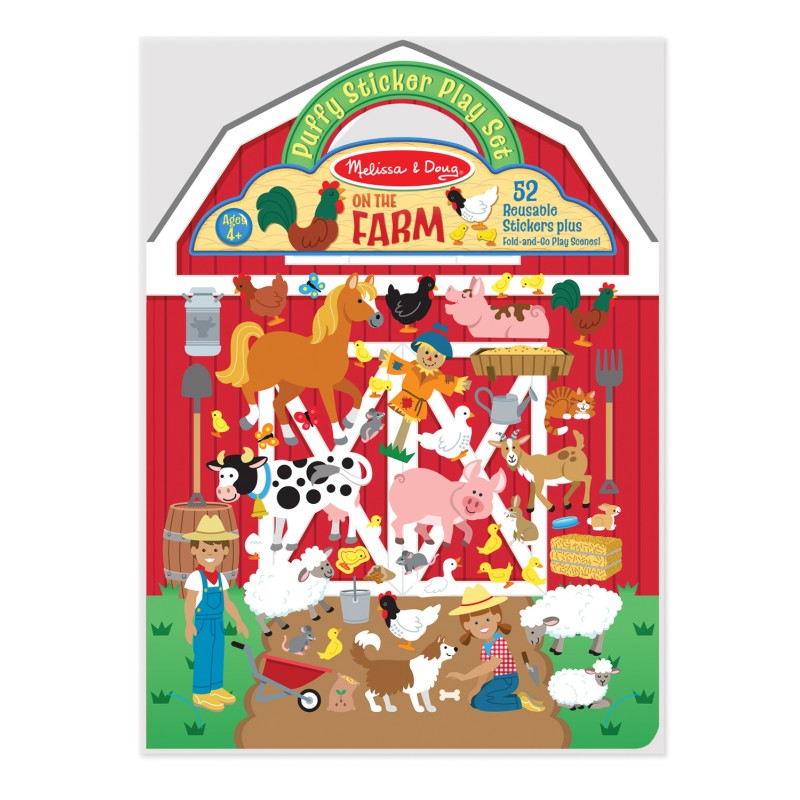 Puffy Sticker Play Set - On the Farm