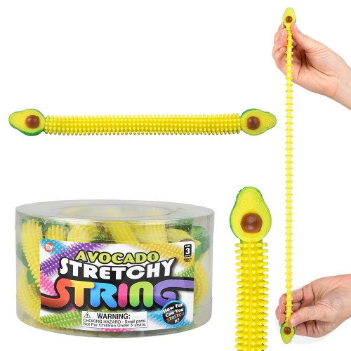 Stretchy String Avocado (7.75")