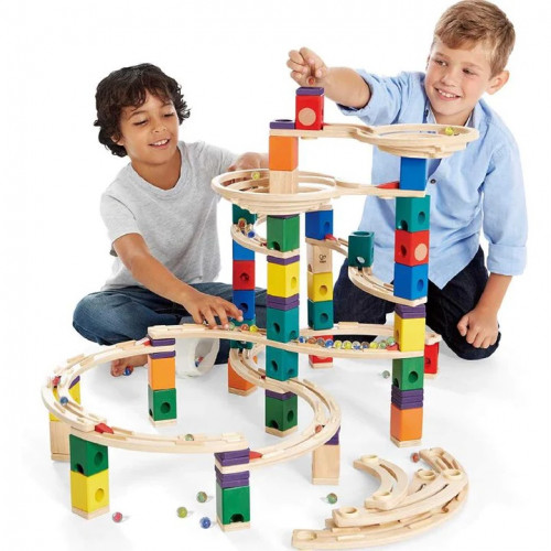 The Quadrilla Cyclone Marble Run