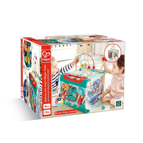 EXPLORE &amp; LEARN MAGIC ACTIVTY CUBE – HAPE