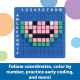 STEM Explorers Pixel Art Challenge (402 Pcs) - Learning Resourse
