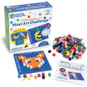 STEM Explorers Pixel Art Challenge (402 Pcs) - Learning Resourses