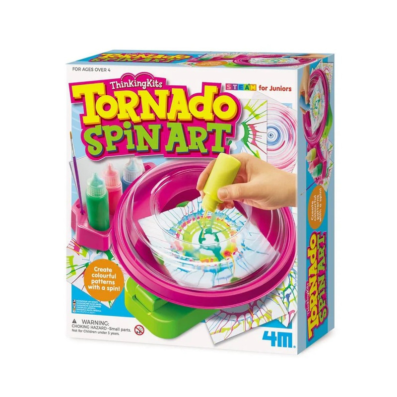Tornado Spin Art - 4M