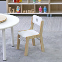 4 X ILLIANA WOODEN CHAIR (4 chairs) - Beleduc