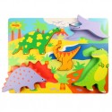 Chunky Lift Out Wooden Dinosaur Puzzle