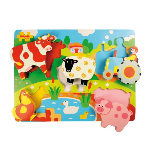 Chunky Lift Out Farm Puzzle