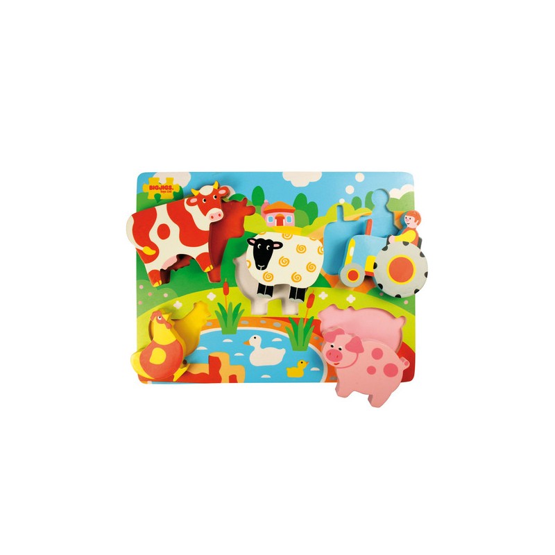 Chunky Lift Out Farm Puzzle